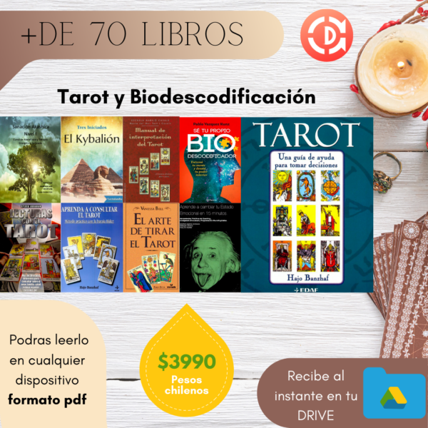 Megapack Libros Tarot y Biodescodificación