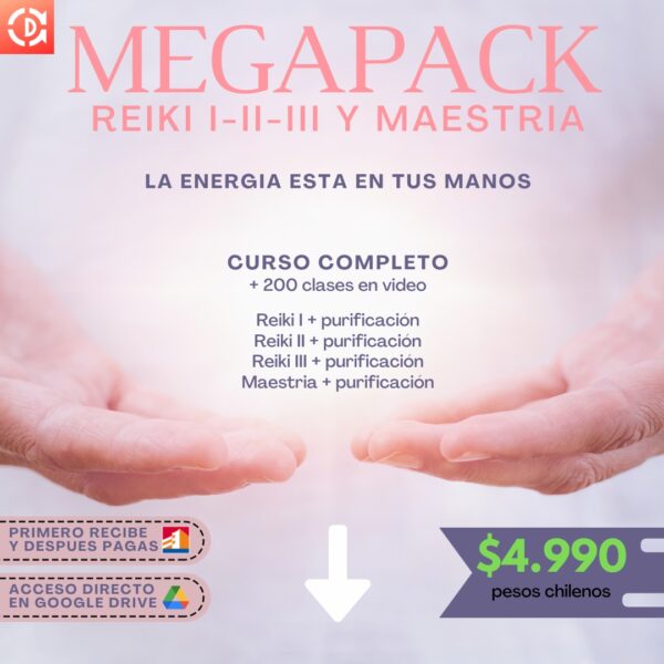 Megapack Maestría Reiki